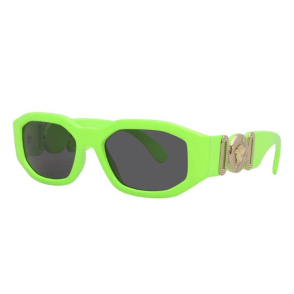 Authentic Versace Sunglasses VE4361 5319/87 Green Frames Gray Lens 53MM